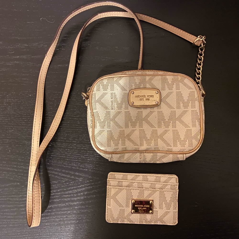 Michael Kors crossbody bag & wallet